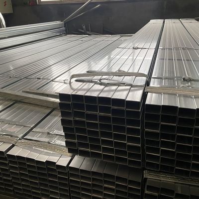 Excelente resistencia a la corrosión API tubo 1.2-2mm espesor 6x6 pulgadas de acero cuadrado galvanizado con recubrimiento de zinc de 0,8mm