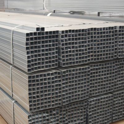 Excelente resistencia a la corrosión API tubo 1.2-2mm espesor 6x6 pulgadas de acero cuadrado galvanizado con recubrimiento de zinc de 0,8mm