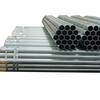 Instalaciones estructurales 3 pulgadas OD Tubos redondos galvanizados en caliente con recubrimiento de 1,2-20 mm de espesor