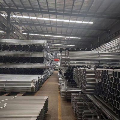 Alta rentabilidad ASTM Q195 Q215 Q235 Q345 tubo galvanizado redondo tubo cuadrado tubo de acero de inmersión en caliente para el grado S235/S355