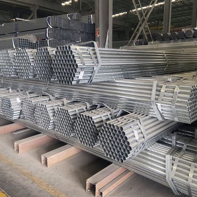 Servicio de procesamiento de desenrollamiento de 6 m de longitud Q195 Q345 Tubo de acero galvanizado galvanizado para resistencia a la corrosión
