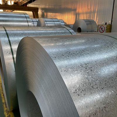Envase de acero galvanizado laminado en caliente SGCC CGCC AISI Z275 con paso de piel y personalización