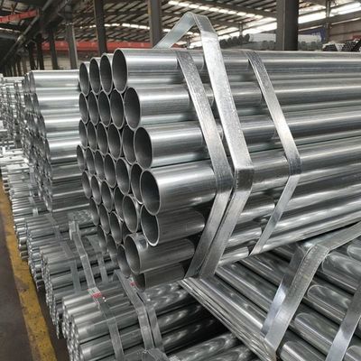 Tubo de acero galvanizado soldado Q235 Gi personalizado para construcción en el estándar ASTM y tolerancia ± 1%