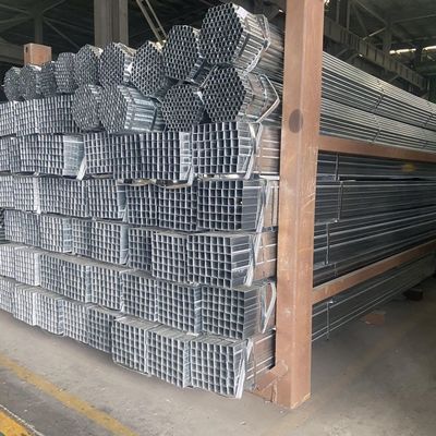 Tubo de acero galvanizado soldado Q235 Gi personalizado para construcción en el estándar ASTM y tolerancia ± 1%