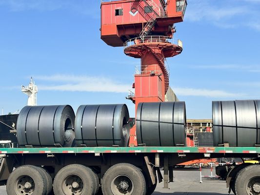 ASTM/AISI/SGCC/CGCC/TDC51DZM/TDC52DTS350GD/TS550GD/DX51D Z Q195-q345 bobina de acero laminada en caliente para la industria de la construcción de puentes de cubierta de buques