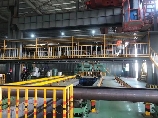 ST44 ST52 Tubo de acero al carbono soldado en espiral 6M 12M 15M 20M Tubos de sección redonda con 30%TT Termos de pago por adelantado del 70% del saldo
