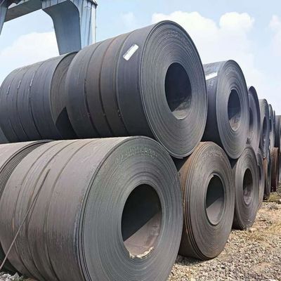 Envase de acero al carbono laminado en caliente Q195/Q235/Q235b/Q345/A36/SS400 1,2 mm 1,5 mm 1,1 mm a 12 mm ST37 con procesamiento de desenrollamiento