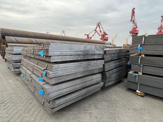 Envases de acero al carbono negro laminado en caliente para el grado de refuerzo Q195A-Q235A ASTM A36 Q235 Q345 S235jr S235