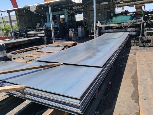 S235 Q235 Placa de acero laminada en caliente bobina Q345 Q195 Barras de acero de bajo carbono longitud según su solicitud