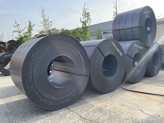 Alta resistencia de baja aleación Q195 Q215 Q235 Q255 Q275 Q355 Bobina de acero al carbono laminada en caliente para materiales de construcción de edificios