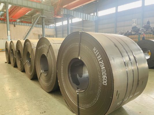 Servicio de procesamiento de perforado laminado en caliente A36 Q235B bobinas de acero de 3 mm-5 mm de espesor para aplicaciones estructurales