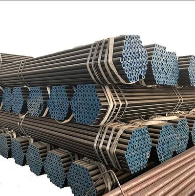 Tubo galvanizado sin costura de acero al carbono laminado en caliente 4 pulgadas 6 pulgadas ASTM A53 BS 1387 MS tubo con personalización