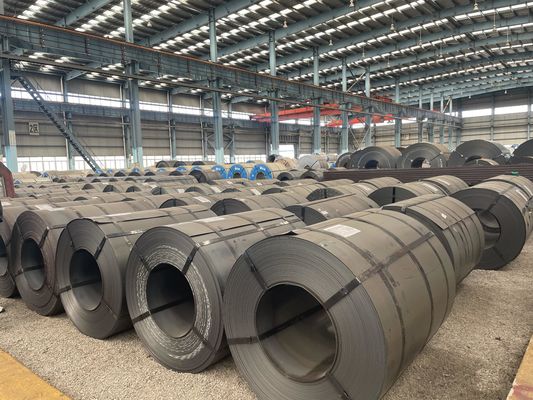Servicio de soldadura de alta intensidad ASTM Q235 Q235B Q345 bobina de acero al carbono laminada en caliente con tolerancia competitiva y ± 1%