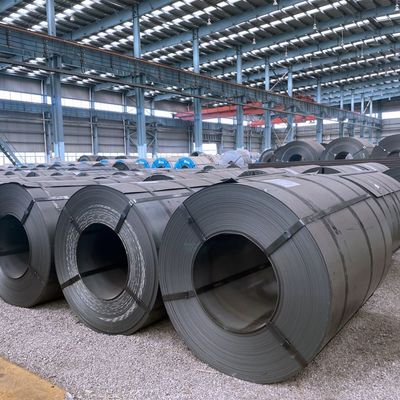 Refuerzo alto ASTM A36 A283 A387 Q235 Q345 S235jr Bobina de acero al carbono negro para la fabricación de tuberías de acero y bobinas laminadas en caliente