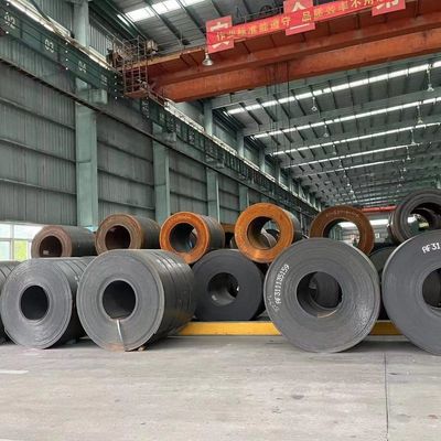 600-2000mm de ancho laminado en caliente negro bobina de acero al carbono HR bobinas con descuento popular y la tecnología de la fábrica de venta directa