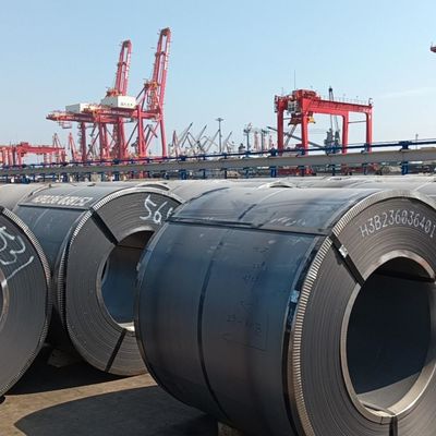 HR bobinas resistentes al desgaste Q195A SPCC ST12-15 bobinas laminadas en caliente de acero al carbono para la fabricación de tuberías de acero longitud según su solicitud