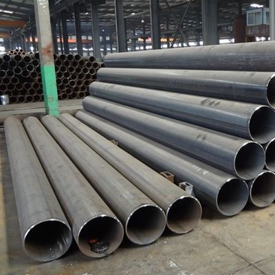 2.0-6.0 mm espesor de pared salida ASTM A36 Q345 Q235B tuberías de acero soldadas con costura recta para el transporte de gas y petróleo