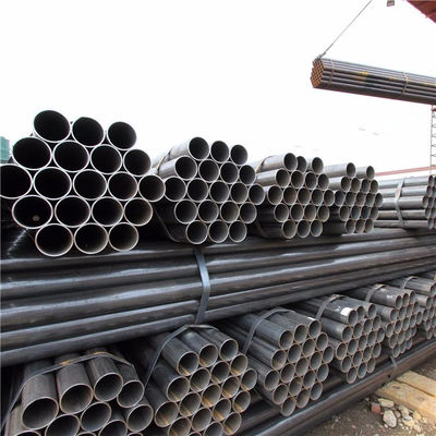 2.0-6.0 mm espesor de pared salida ASTM A36 Q345 Q235B tuberías de acero soldadas con costura recta para el transporte de gas y petróleo