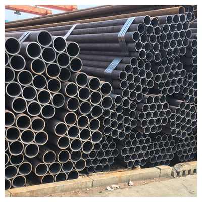2-6 mm espesor ERW técnica de costura recta tubo de acero soldado para el transporte de petróleo y gas a alta presión fabricado por Q235B
