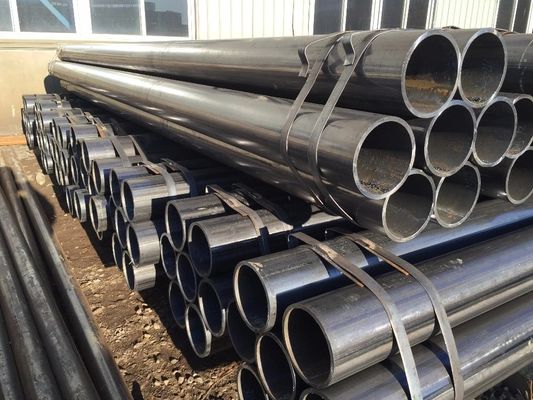 Tubo de acero soldado SSAW sin aleación para el transporte de fluidos de baja presión en el sudeste asiático