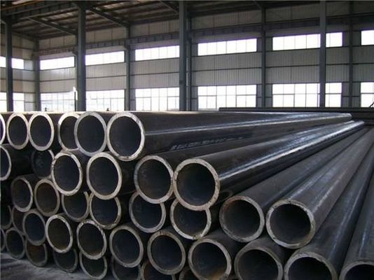 Tubo de acero soldado SSAW sin aleación para el transporte de fluidos de baja presión en el sudeste asiático
