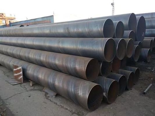 Tubos de acero soldados SSAW de 12M de longitud para el transporte de fluidos a baja presión en la industria del petróleo y el gas
