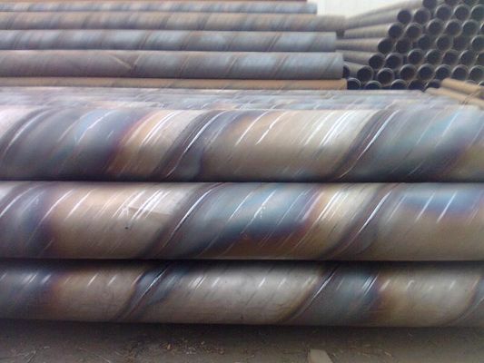 Tubos de acero soldados SSAW de 12M de longitud para el transporte de fluidos a baja presión en la industria del petróleo y el gas