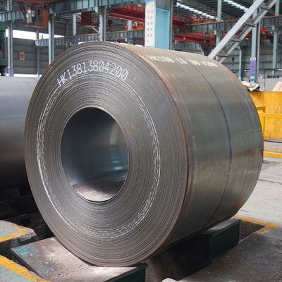 Superficie negra HRC A36 S400 SS400 S355J Q195 Q235B Bobina de acero al carbono para fabricación y producción