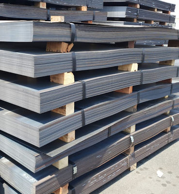Acero de carbono laminado en caliente A36 Ss400 Q235 Q355 Q345 1 mm 2 mm 3 mm de espesor para el procesamiento de descoiling
