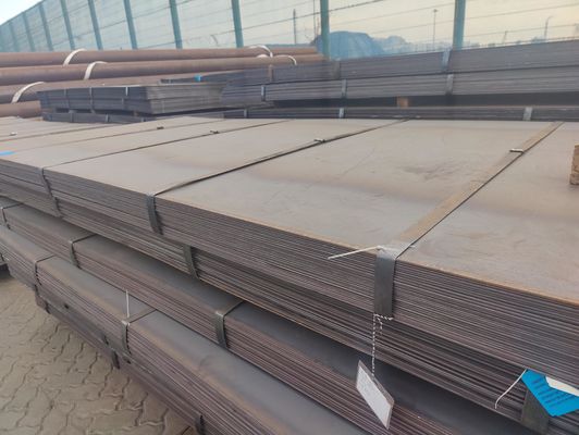 Fabricación de productos de acero laminado en frío HRC 6 mm a 20 mm Ms Placa de acero suave de carbono laminado en caliente Ss355jr St37 Metal de hierro negro