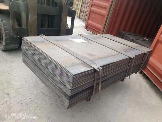 Fabricación de productos de acero laminado en frío HRC 6 mm a 20 mm Ms Placa de acero suave de carbono laminado en caliente Ss355jr St37 Metal de hierro negro