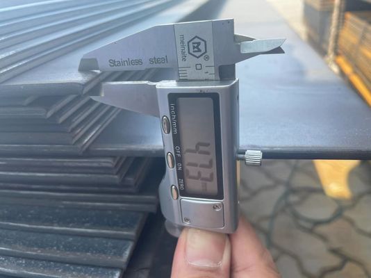 Estándar ASTM Q345 Ss400 A36 Placa de acero 5mm 6mm 9mm hrc Ms Placa de acero suave de carbono laminado en caliente para aplicaciones de resistencia