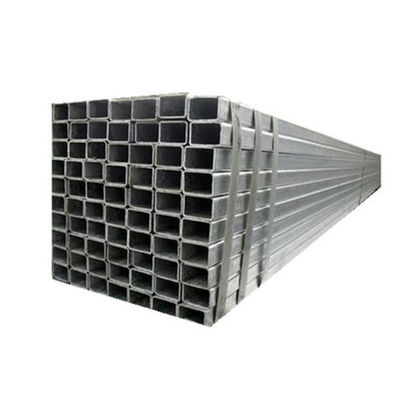 ASTM Gr60 A36 Q235 Q355 1045 Sch40 Forma de sección cuadrada Tubo de acero al carbono laminado en caliente con protección ligeramente engrasada