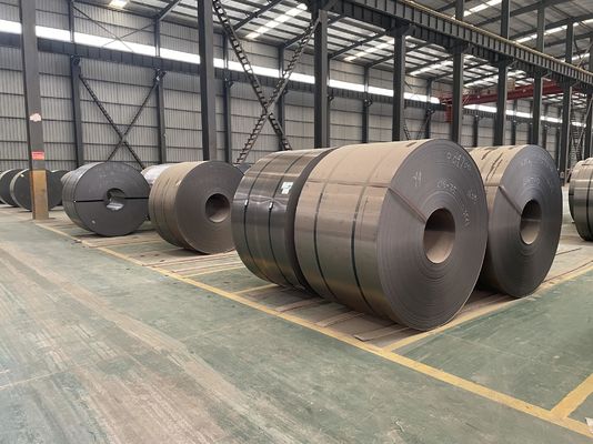 ASTM Q235 Q235B Q345 bobina de acero al carbono laminada en caliente con superficie lisa y competitiva
