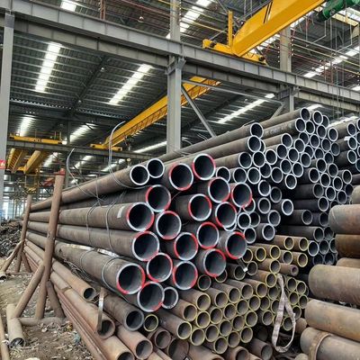 Tubo de acero al carbono sin costura para materiales de construcción y ingeniería de la construcción longitud 6.4M Diámetro exterior 21.3 1420 m
