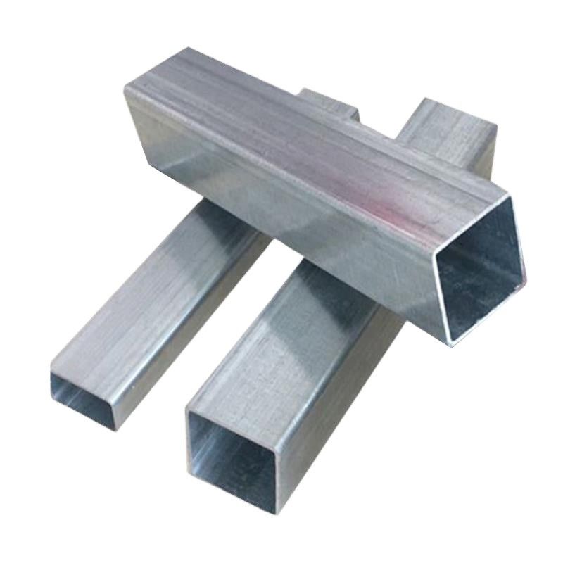 Tubos de acero galvanizados cuadrados rectangulares de alta resistencia con opción no engrasada y resistencia a la corrosión