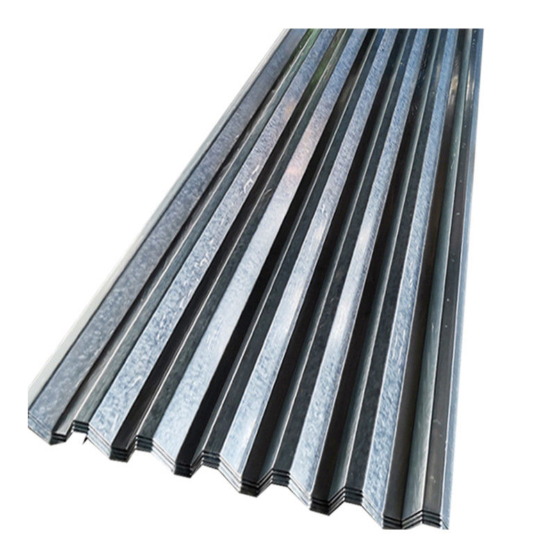 Revestimiento de zinc 20-275g/m 2 28 Gauge Acero corrugado galvanizado Techo de acero corrugado Suministro directo Acero galvanizado Acero metálico Techo GI