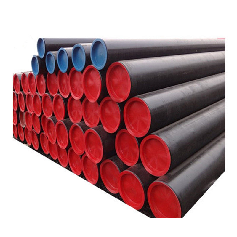 Servicio de soldadura Tubo de acero sin costura de acero carbono para ASTM API MS Hierro laminado a caliente 5l Gr B A134 A106 A53 SCH 40 Tubo negro