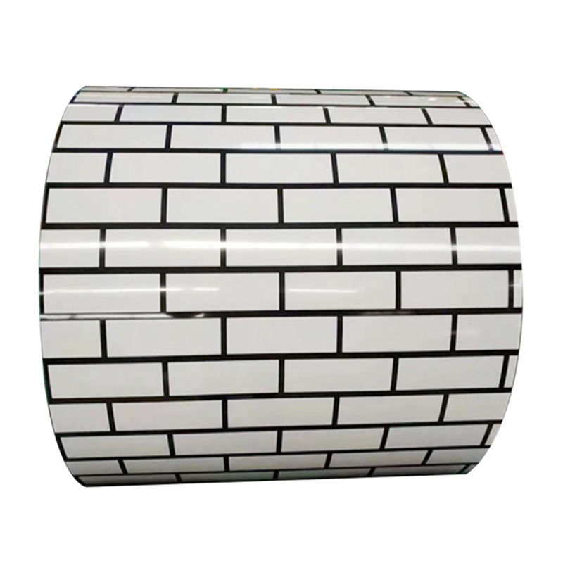 RAL 1013 1015 PPGI 0,48 mm Color revestido de acero de bobina ppgi bobinas prepintadas de hoja galvanizada ppgi en rollo de bobina de longitud regular
