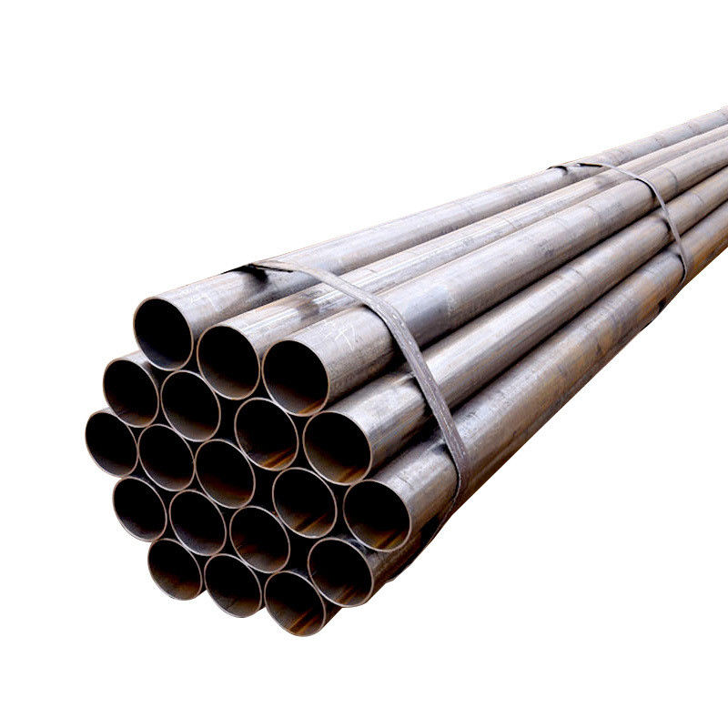 Tubo de doble costura recta de alta frecuencia LSAW ERW aleación de acero al carbono negro tubo redondo soldado con tubo de carbono hueco laminado en caliente