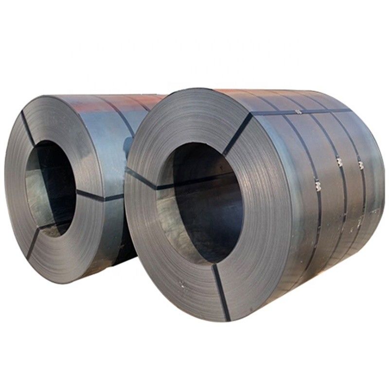 Bobina de acero laminada en caliente para puentes de cubierta de buques e industria de la construcción 1500/2000mm 4/6/8/10mm espesor Q235B SS400 SM490A