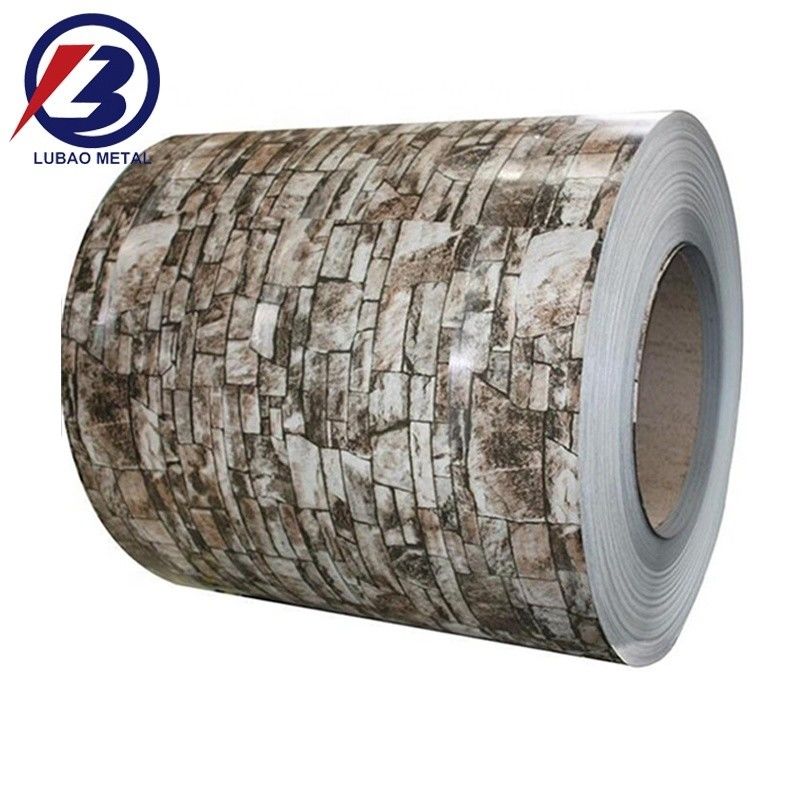 bobina de acero laminada en frío PPGI prepintada para material de construcción longitud personalizada y certificada ISO9001