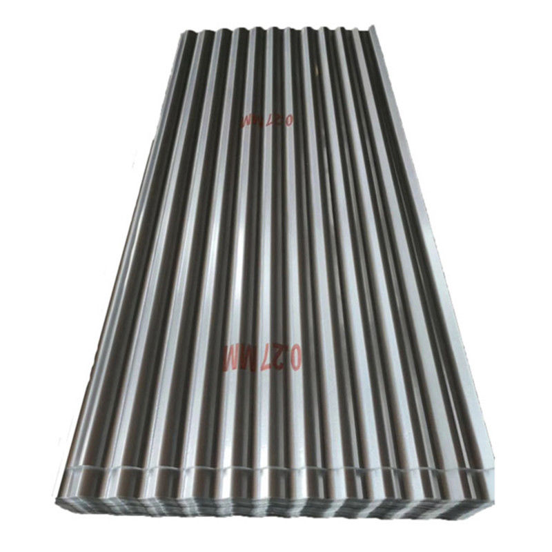 ASTM A653 G550 G350 CGCC SGCC DX51D DX52D Servicio de procesamiento de chapa de techo corrugado de acero a medida