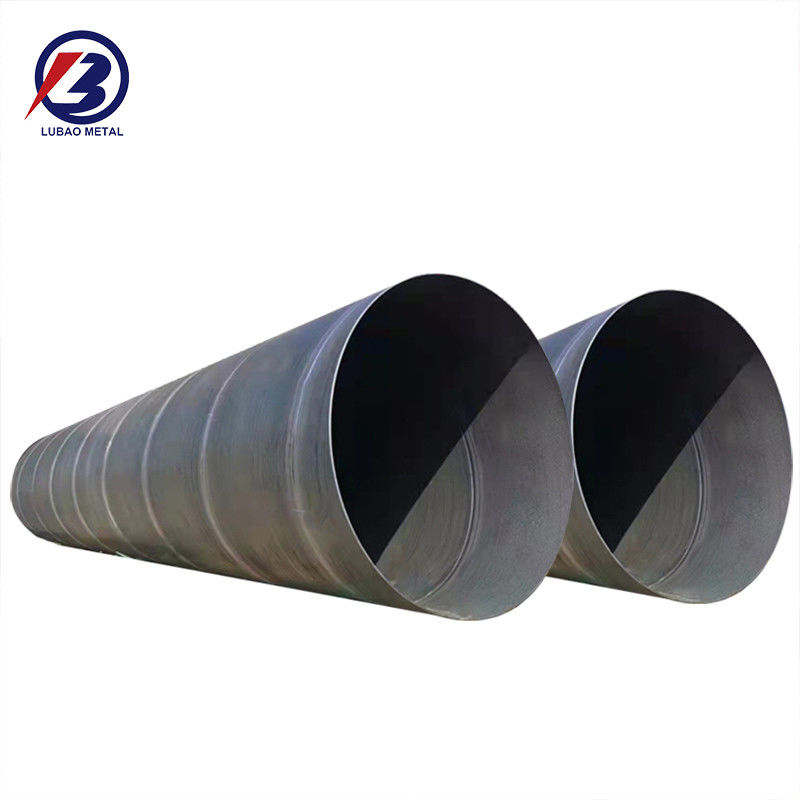 Certificado CE Servicio de soldadura de alta resistencia tubo de acero al carbono rodado laminado en espiral y soldado en caliente para construcción