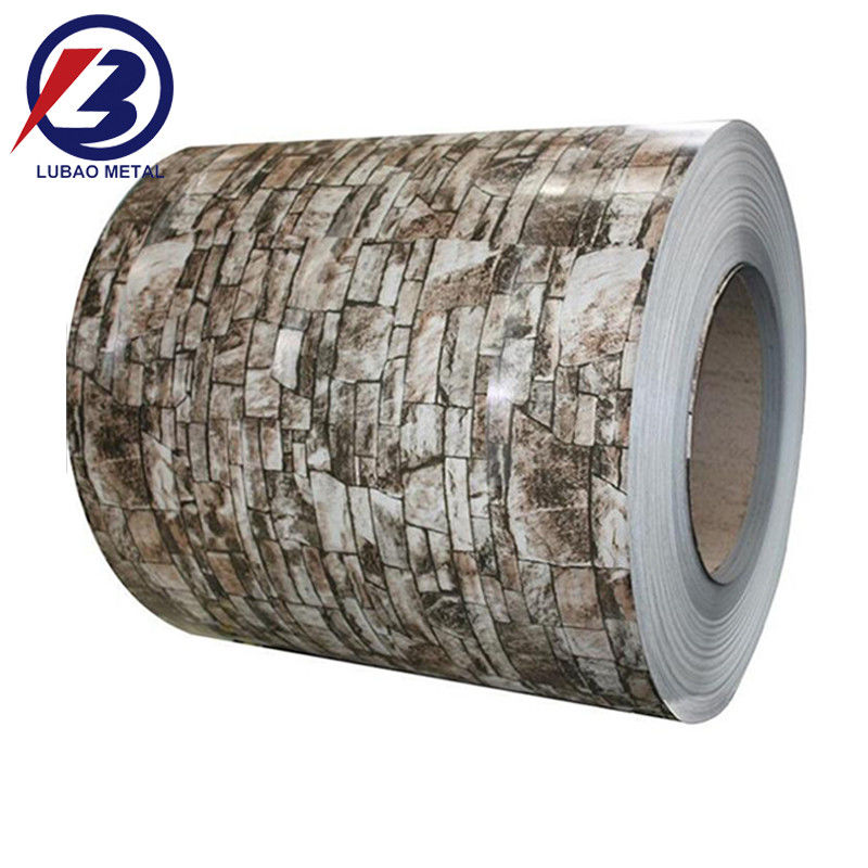 Z121-Z180 Revestimiento bobinas PPGI 0,4 mm 0,5 mm espesor bobina de acero recubierta de color para láminas de techo metálicas materiales de construcción