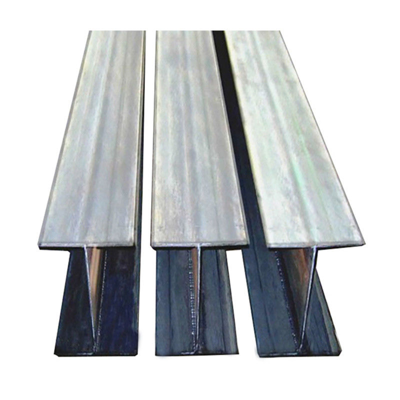Servicio de soldadura de h-canal galvanizado de superficie negra estructural de acero al carbono vigas para el proyecto de construcción