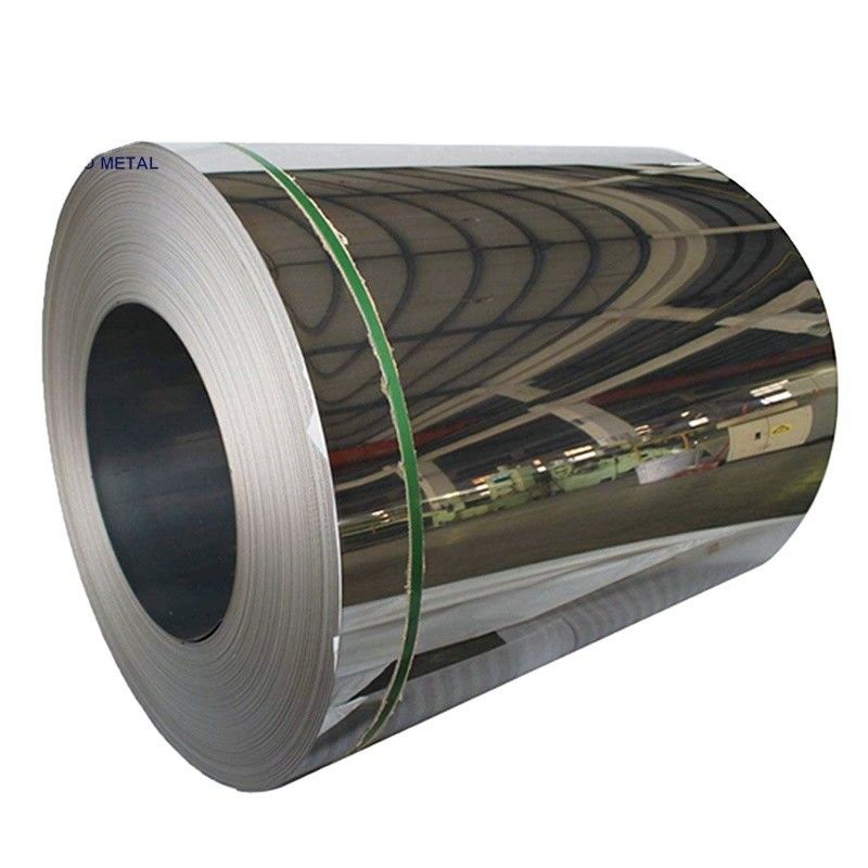 6k/8k bobinas de acero inoxidable de superficie en el grado ASTM 301LN para productos de durabilidad