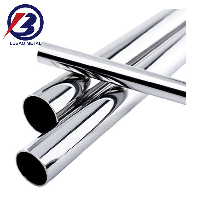 Tubo de acero inoxidable redondo sin aleación ASTM 304 304L 316 316L para la construcción