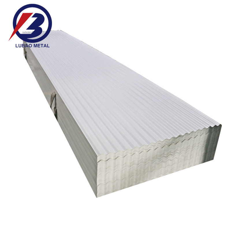 Hoja de techo galvanizado ancho 750 mm-1050 mm recubierta de color pintada PPGI para la placa de material de techo
