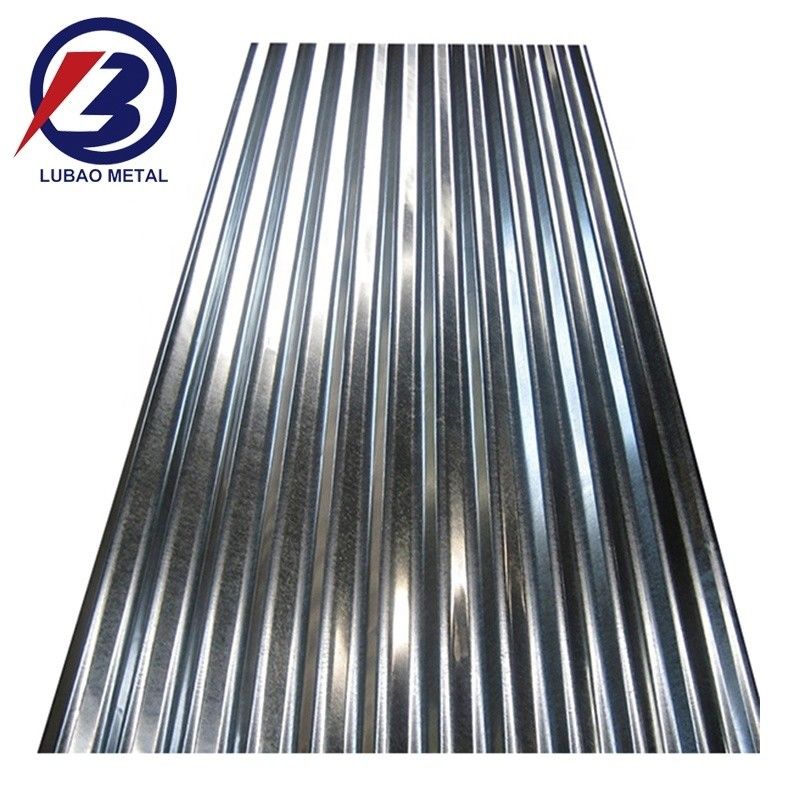 Capa de techo de acero ondulado galvanizado GI Capa de acero ondulado GI Capa de techo de acero ondulado hierro